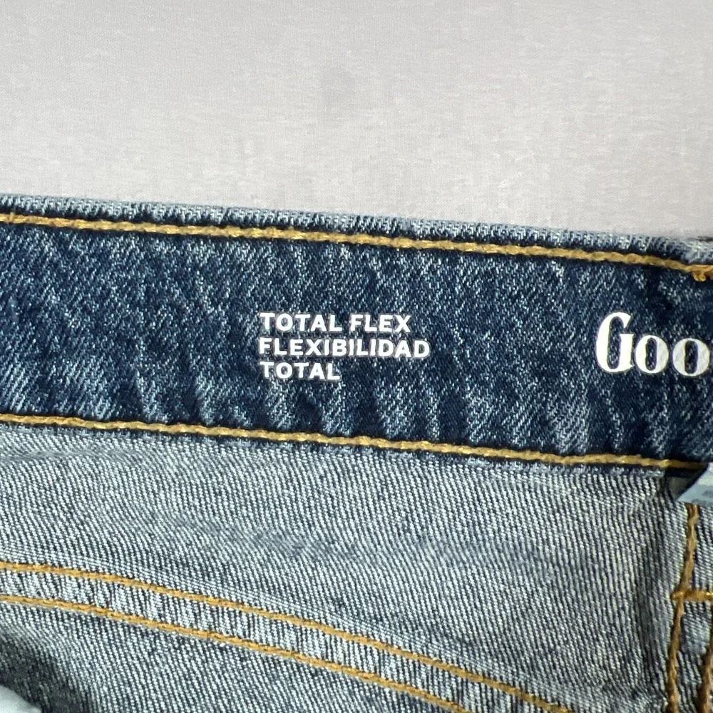 Goodfellow & Co Straight Leg Jeans Mens 36X30 Blue Denim Total Flex Relaxed Fit